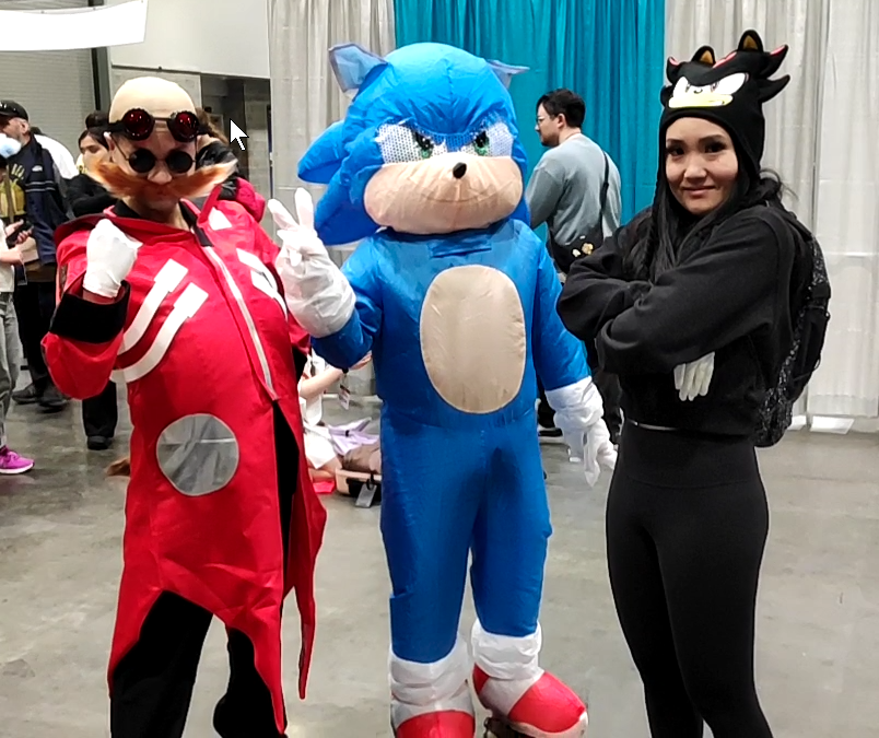 Three Cosplayers at Fan Expo Vancouver 2025